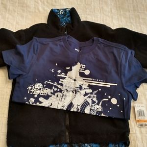 Reversible Jacket and t-shirt‎ set
